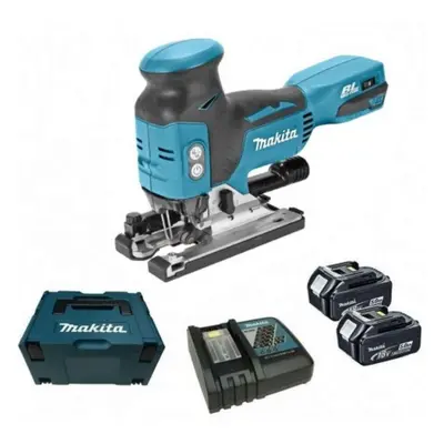 Makita Nářadí - 18V AKU přímočará pila, 2x aku 5,0 Ah LXT, nabíječka DJV181RTJ