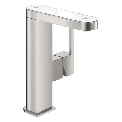 Grohe Plus - Digitální umyvadlová baterie M, s výpustí Push-Open, supersteel 23958DC3