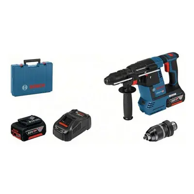 Bosch Nářadí - 18V AKU vrtací kladivo SDS Plus, 2x aku 6,0 Ah, nabíječka 0611910003