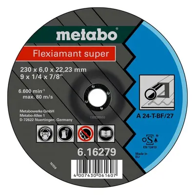 Metabo Příslušenství - Brusný kotouč na kov 125x22,23 mm 616486000