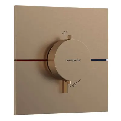 Hansgrohe ShowerSelect Comfort - Termostatická baterie pod omítku, kartáčovaný bronz 15574140