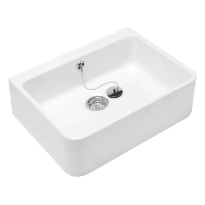 Villeroy & Boch O.novo - Keramický dřez na desku, 50x41 cm, alpská bílá 63210001