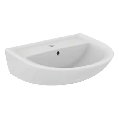 Ideal Standard Eurovit - Umyvadlo 55x46 cm, s přepadem, otvor pro baterii, bílá W332601