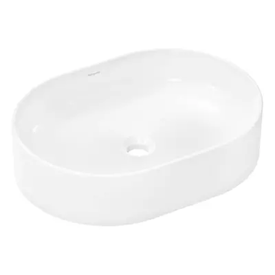 Hansgrohe Xuniva U - Umyvadlo na desku, 55x40 cm, bez přepadu, SmartClean, bílá 61073450