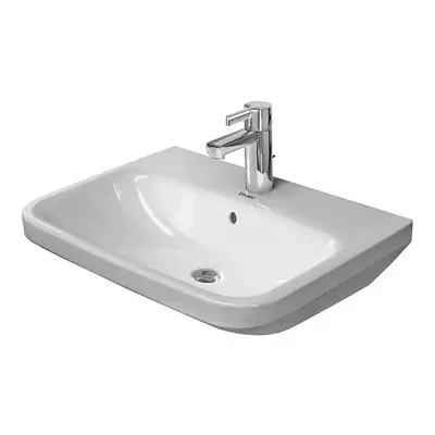 Duravit DuraStyle - Umyvadlo 55x44 cm, s přepadem, s otvorem pro baterii, bílá 2319550000