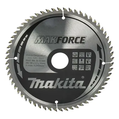 Makita Příslušenství - Pilový kotouč na dřevo 190x30 mm, 60 zubů B-32390