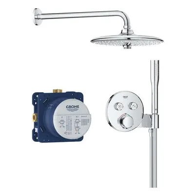 Grohe Precision SmartControl - Sprchový set s termostatem pod omítku, průměr 26 cm, 3 proudy, ch