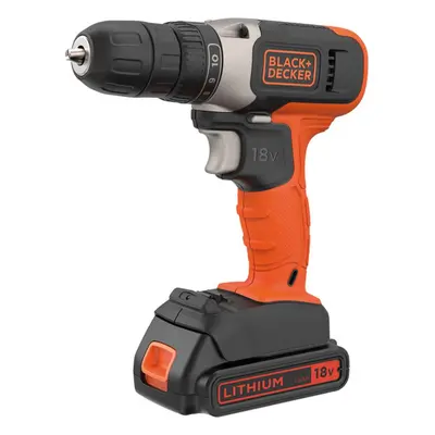 BLACK+DECKER Nářadí - 18V AKU vrtačka, 2x aku 1,5 Ah BCD001C2-QW