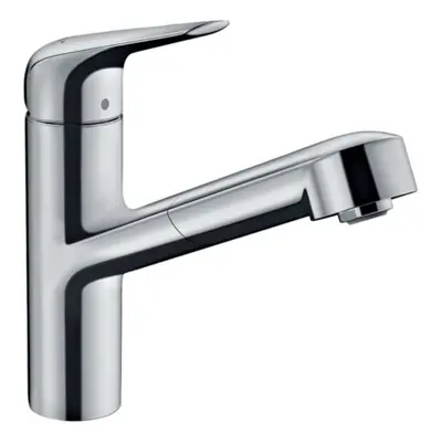 Hansgrohe Focus M42 - Dřezová baterie M4214-H150 s výsuvnou sprškou, sBOX, chrom 71829000