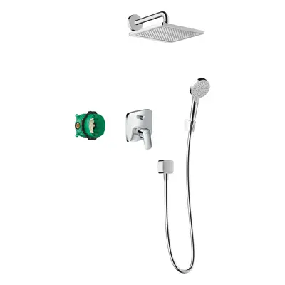 Hansgrohe Crometta - Sprchový set E 240, s baterií Logis pod omítku, chrom 27957000