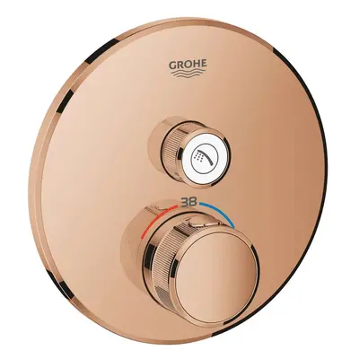 Grohe Grohtherm SmartControl - Termostatická sprchová baterie pod omítku s jedním ventilem, Warm