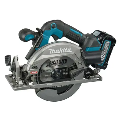 Makita Nářadí - 40V AKU kotoučová pila 165 mm, 2x aku 2,5 Ah Li-Ion XGT, nabíječka HS012GD201