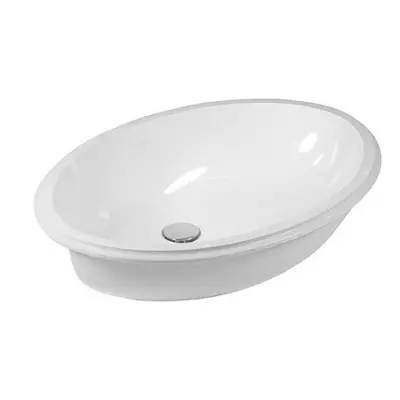 Villeroy & Boch Evana - Vestavné umyvadlo s přepadem, 62x42 cm, s CeramicPlus 614400R1