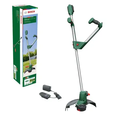 Bosch Zahradní technika - 18V AKU strunová sekačka, záběr 26 cm, 1x aku 2,5 Ah Li-Ion, nabíječka