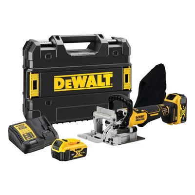 DeWALT Nářadí - 18V AKU lamelovací frézka, 2x aku 5,0 Ah XR, nabíječka DCW682P2