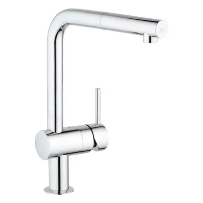 Grohe Minta - Dřezová baterie s výsuvnou koncovkou, chrom 32168000