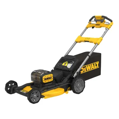 DeWALT - 18V AKU sekačka na trávu, záběr 53 cm, s pojezdem, 2x aku 8,0 Ah XR, nabíječka DCMWSP15