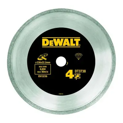 DeWALT Příslušenství - Diamantový řezný kotouč na obklady, 230x22,2 mm DT3738