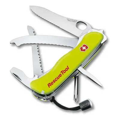 VICTORINOX - Velký kapesní nůž Rescue Tool, 13 funkcí, žlutá 0.8623.MWN