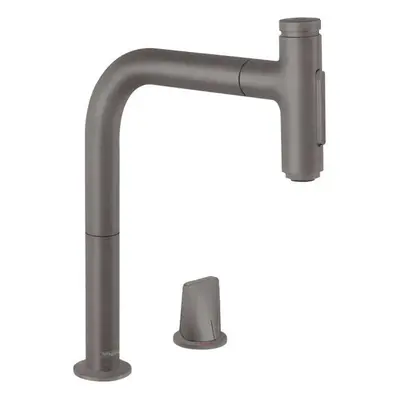 Hansgrohe M71 - Dřezová baterie M7120-H200 s výsuvnou sprškou, 2-otvorová instalace, sBOX, kartá