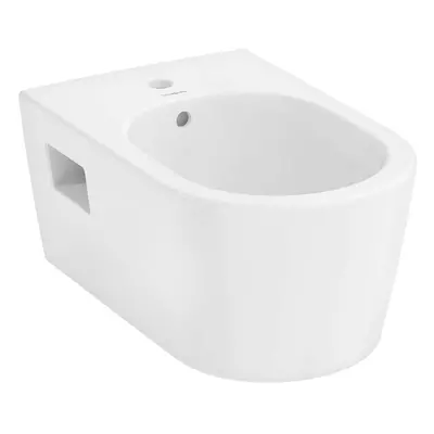 Hansgrohe EluPura S Original - Závěsný bidet, otvor pro baterii, HygieneEffect, bílá 62045450