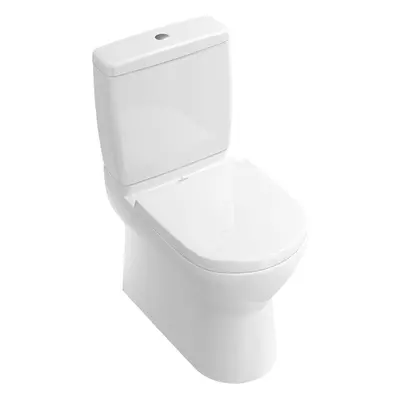 Villeroy & Boch O.novo - WC kombi mísa, Vario odpad, CeramicPlus, alpská bílá 565810R1