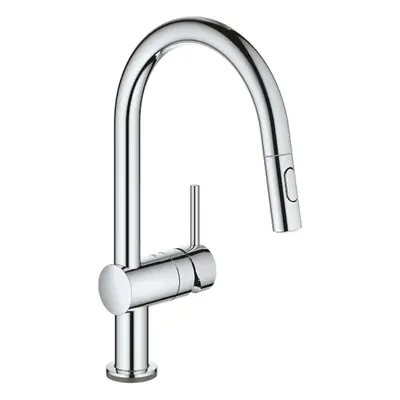 Grohe MintaTouch - Elektronická dřezová baterie s výsuvnou sprškou, chrom 31358002