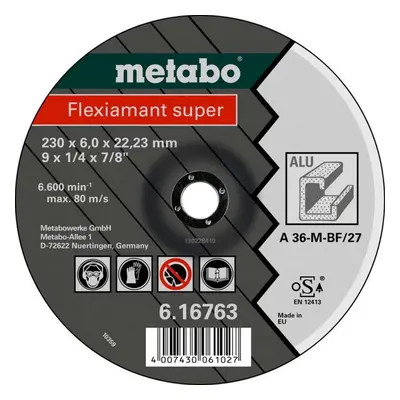 Metabo Příslušenství - Brusný kotouč na hliník 125x22,23 mm 616749000