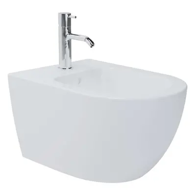 kielle Oudee - Závěsný bidet, s přepadem, s otvorem pro baterii, bílá 30302000