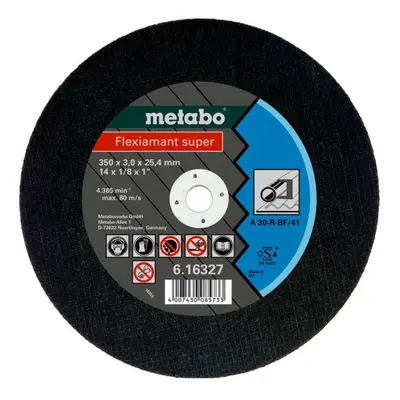 Metabo Příslušenství - Řezný kotouč na ocel, 350x25,4 mm 616339000