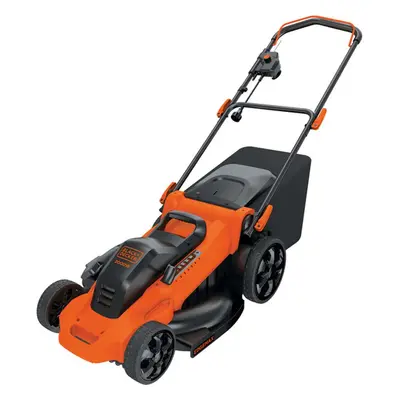 BLACK+DECKER Zahradní technika - Elektrická sekačka na trávu 2000 W, záběr 48 cm LM2000-QS