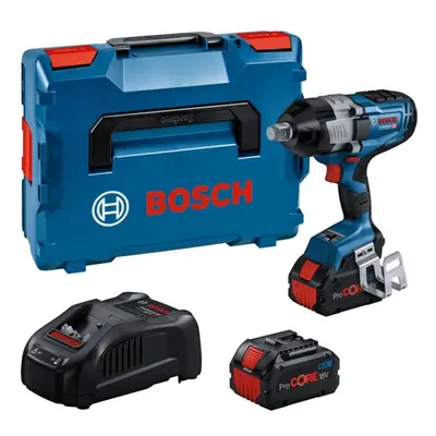 Bosch Nářadí - 18V AKU rázový utahovák, 2x aku 8,0 Ah Li-Ion, nabíječka 06019M1002