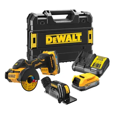 DeWALT Nářadí - 18V AKU univerzální řezačka, 2x aku 1,7 Ah POWERSTACK, nabíječka DCS438E2T