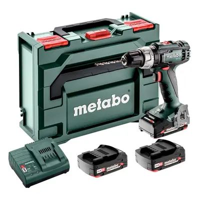 Metabo Nářadí - 18V AKU vrtačka s příklepem, 3x aku 2,0 Ah Li-Power, nabíječka 602317540