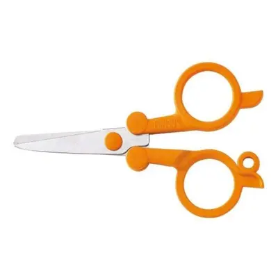 FISKARS - Nůžky skládací, pro praváky/leváky, délka 6 cm, oranžová 1005134