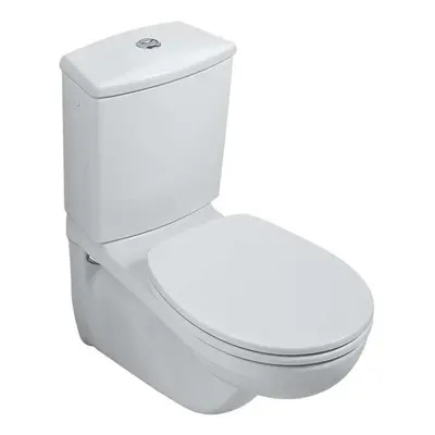 Villeroy & Boch O.novo - Závěsná WC kombi mísa, zadní odpad, alpská bílá 66231001