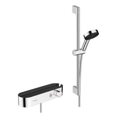 Hansgrohe Pulsify Select - Sprchový set Relaxation s termostatem, 3 proudy, s tyčí 65 cm, chrom 