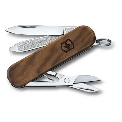 VICTORINOX - Malý kapesní nůž Classic SD Wood, 5 funkcí, dřevo 0.6221.63