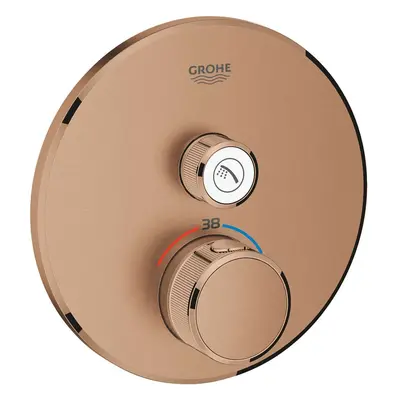 Grohe Grohtherm SmartControl - Termostatická baterie pod omítku, kartáčovaný Warm Sunset 29118DL