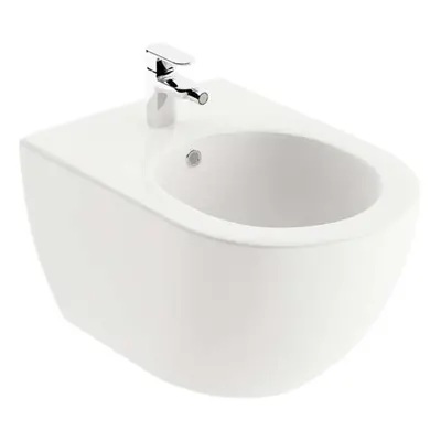 Ravak Chrome - Závěsný bidet 360x510 mm, otvor pro baterii, bílá X01517