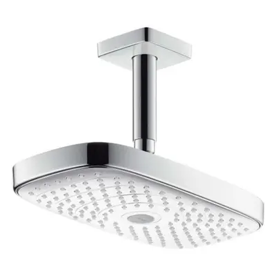 Hansgrohe Raindance Select E - Hlavová sprcha 300 2jet s přívodem od stropu 10 cm, EcoSmart, bíl