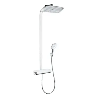 Hansgrohe Raindance Select E - Sprchový set s termostatem, 36 cm, bílá/chrom 27112400