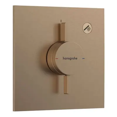 Hansgrohe DuoTurn E - Sprchová baterie pod omítku, kartáčovaný bronz 75617140