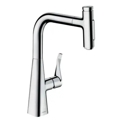 Hansgrohe M71 - Dřezová baterie M7117-H240 s výsuvnou sprškou, sBOX, chrom 73817000