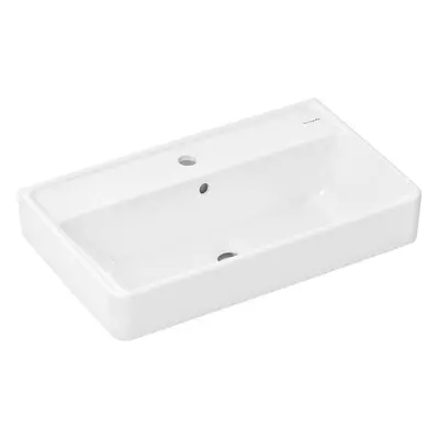 Hansgrohe Xanuia Q - Umyvadlo 65x39 cm, s přepadem, otvor pro baterii, SmartClean, bílá 61128450