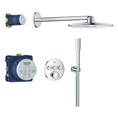 Grohe Precision SmartControl - Sprchový set s termostatem pod omítku, průměr 31 cm, 2 proudy, ch