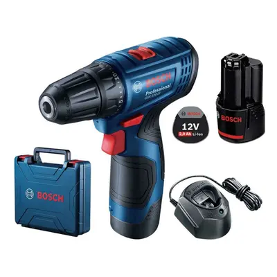 Bosch Nářadí - 12V AKU vrtací šroubovák, 2x aku 2,0 Ah, nabíječka 06019G8000