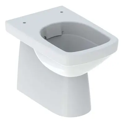 Geberit Selnova Square - Stojící WC, zadní/spodní odpad, Rimfree, bílá 501.564.01.7