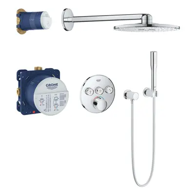 Grohe SmartControl Perfect - Sprchový set 310 s baterií pod omítku, 2 proudy, chrom 34709000