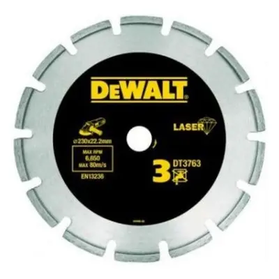 DeWALT Příslušenství - Diamantový řezný kotouč na tvrdé materiály 125x22,2 mm DT3761